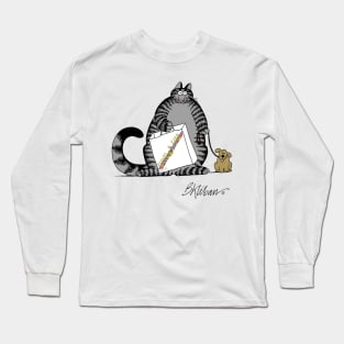 B kliban cat & dog 2 Long Sleeve T-Shirt
